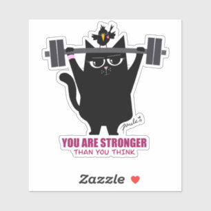 Je bent sterker dan je denkt - Wanda Sticker