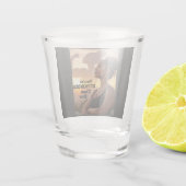 Je bent sterker dan ooit shot glas (Achterkant)