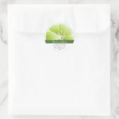 Je bent Sublime Lime Citrus Fruit | Dank je Ronde Sticker (Tas)