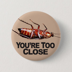 Je bent te dicht met Roach - Ronde Button