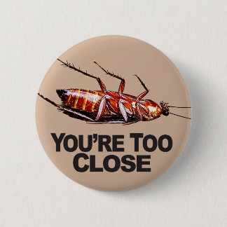 Je bent te dicht met Roach - Ronde Button