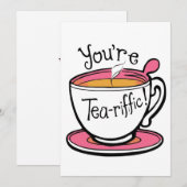 Je bent Thee-rifiek kaart (Voorkant / Achterkant)