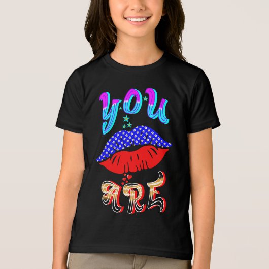 Je bent Tri-Blend shirt (Voorkant)