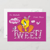 Je bent Tweet Briefkaart (Voorkant / Achterkant)