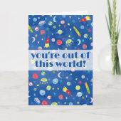 Je bent uit deze Waterverf van de wereld. Kaart (Voorkant)