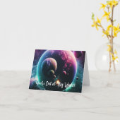 Je bent uit dit World Galaxy Space Universe Kaart (Gele Bloem)