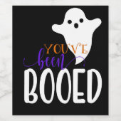 Je bent uitgejouwd wijn label etiket (Enkel label)