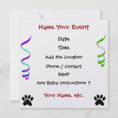 Je bent uitgenodigd! door SRF Kaart (Achterkant)