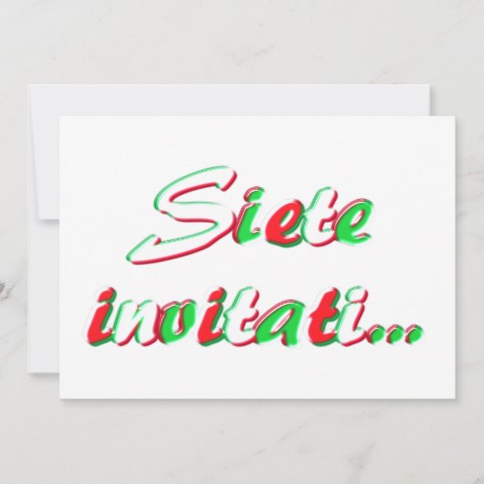 Je bent uitgenodigd kaart (Voorkant)