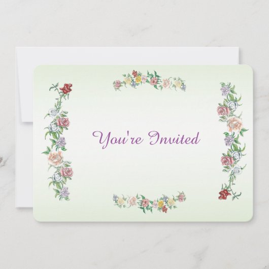 Je bent uitgenodigd kaart (Voorkant)