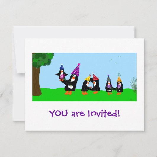 Je bent uitgenodigd. kaart (Voorkant)