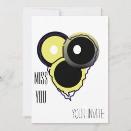 Je bent uitgenodigd kaart