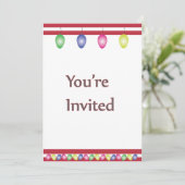 Je bent uitgenodigd kaart (Staand voorkant)