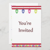 Je bent uitgenodigd kaart (Voorkant / Achterkant)