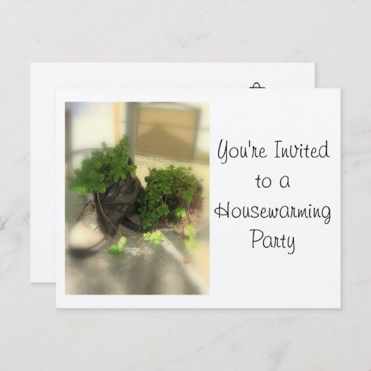 Je bent uitgenodigd kaart (Voorkant / Achterkant)