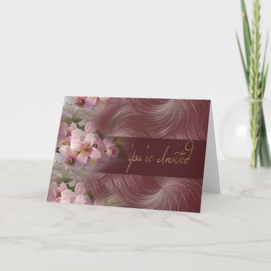 Je bent uitgenodigd Kaart (Voorkant)