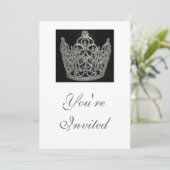 Je bent uitgenodigd kaart (Staand voorkant)