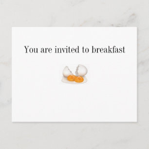 Je bent uitgenodigd uitnodiging briefkaart