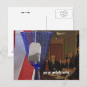 Je bent uitgenodigd.... uitnodiging briefkaart (Voorkant / Achterkant)