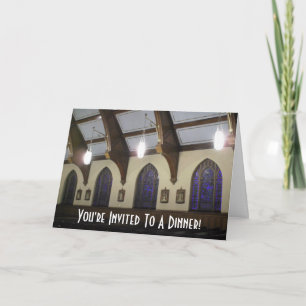 Je bent uitgenodigd voor een diner.