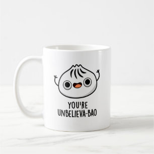 Je bent Unbelieva-bao Grappige Dimsum Bao Pun Koffiemok