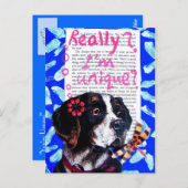 Je bent uniek! - briefkaart (Voorkant / Achterkant)