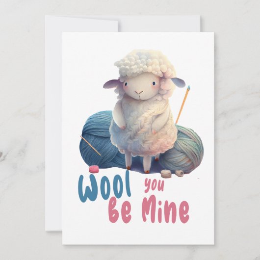 Je bent van mij, schattig en grappig kaart (Voorkant)