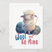 Je bent van mij, schattig en grappig kaart (Voorkant / Achterkant)