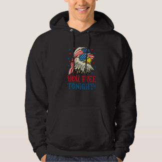 Je bent vanavond vrij Amerikaanse Zeearend Mullet  Hoodie