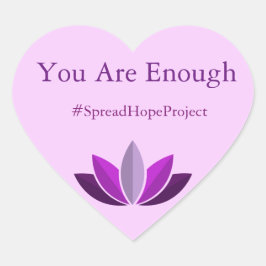 Je bent voldoende kriticker hart sticker