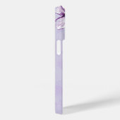 Je bent vrij om Paarse Artsy te zijn Case-Mate iPhone Case (Achterkant / Rechts)