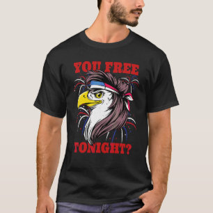 Je Bent Vrij Vanavond Adelaar 4 Juli Je Bent Vrij T-shirt