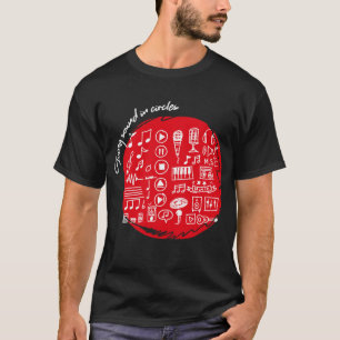 Je bent waar je naar luistert... t-shirt