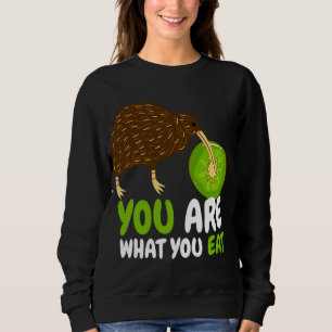 Je bent wat je eet in Kiwi Bird Fruit Ornithology Trui