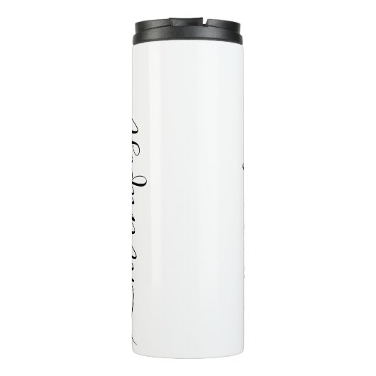 Je bent wat je Manifest Thermosbeker (Achterkant)