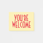 Je bent welkome Post-it® notes (Voorkant)