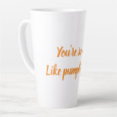 Je bent zo aardig, zoals pompoenkruid latte mok (Linkerhoek)