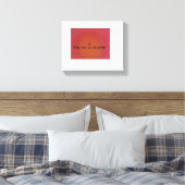 "Je bent zo geliefd" Canvas Afdruk (Insitu (Slaapkamer))