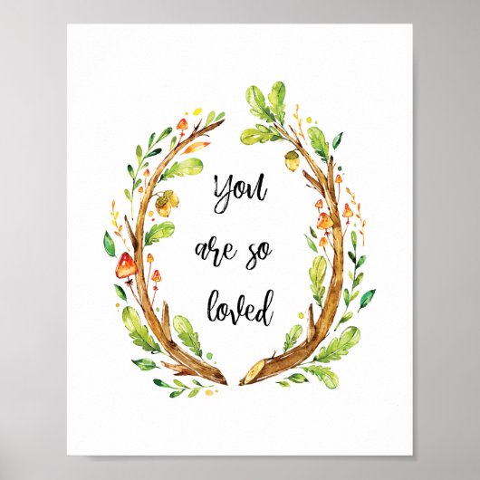 Je bent zo geliefd poster (Voorkant)