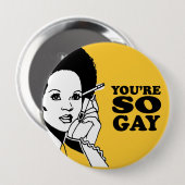 JE BENT ZO GOED. RONDE BUTTON 4,0 CM (Voorkant /achterkant)