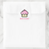 Je bent zo lief! Cupcake Valentijnsdag Stickers (Tas)