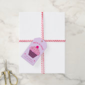 Je bent zo lief - Cute Cupcake Kinderen, zaterdag Cadeaulabel (Met Touw)