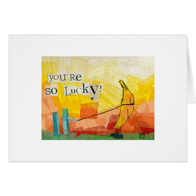 Je bent zo Lucky! (Voorkant Horizontaal)