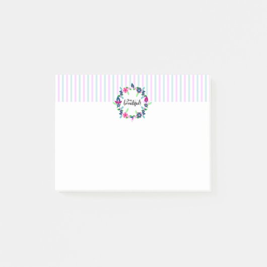 Je bent zo mooi! post-it® notes (Voorkant)