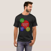 Je bent zo Venn... T-shirt (Voorkant volledig)