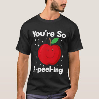 Je bent zo'n schil fruit schattig fruit water mand t-shirt