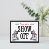 Je bent zo'n Show af Briefkaart (Staand voorkant)