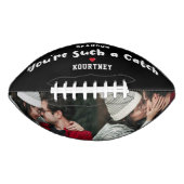 “Je Bent Zo'n Vangst” Vriend Voetbal Foto American Football (Voorkant)