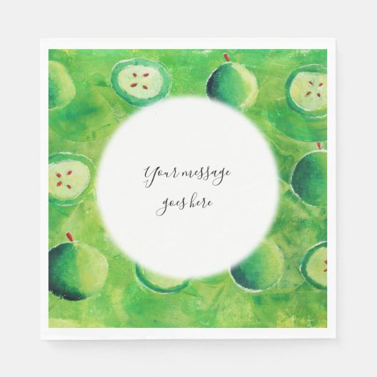 Je bericht Appels Servet (Voorkant)