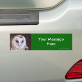 Je bericht bumpersticker (Op auto)